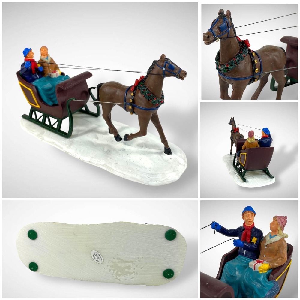 Lemax Urgent Delivery 2005 Christmas Dashing Through Snow 2000 Vintage - Picture 5 of 9